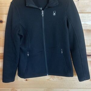 Spyder Black Full-Zip Jacket